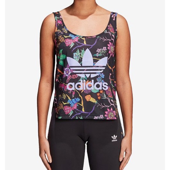adidas Tops - Adidas Garden Print Top